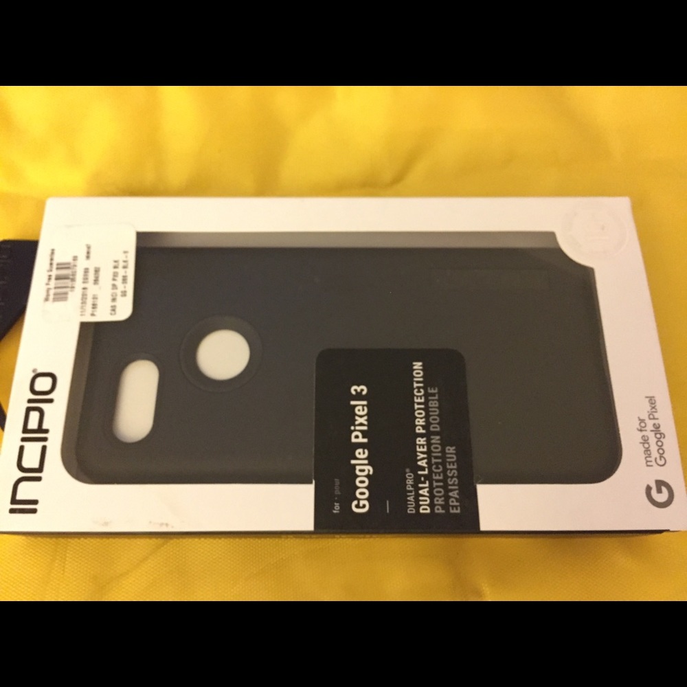 INSIPIO Google Pixle3. Black Case